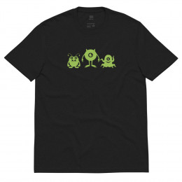 Aliens Unisex recycled t-shirt