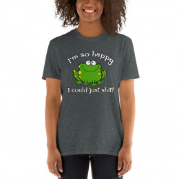 Happy Frog Short-Sleeve Unisex T-Shirt