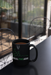 HealTHCare Black Mug 15oz